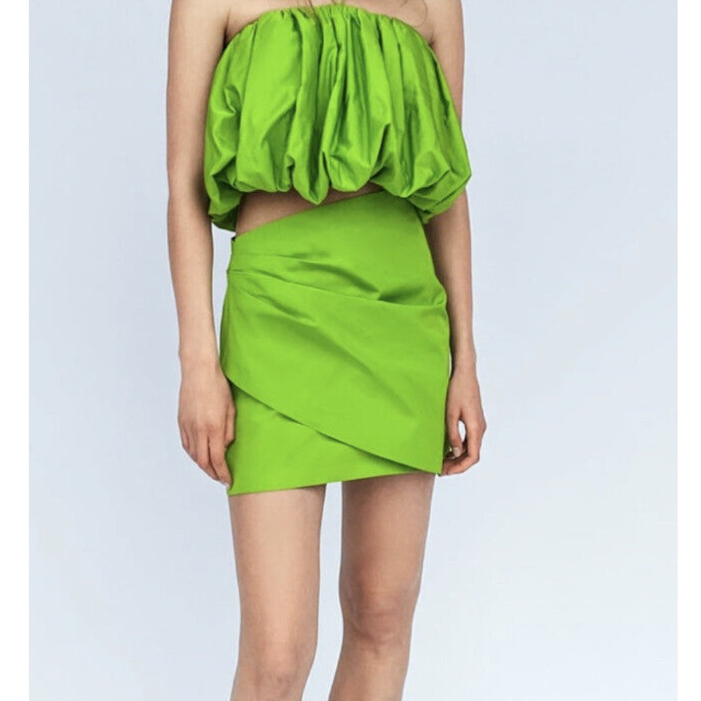 Zara Voluminous Bubble Corset Top